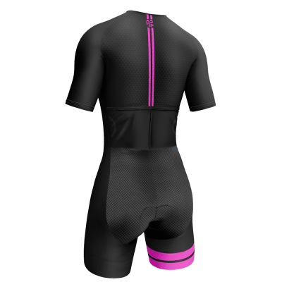 Trisuit Fem Negro c/ Fucsia1