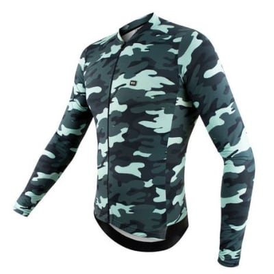 Tricota Manga Larga Masculina Green Camouflaged1