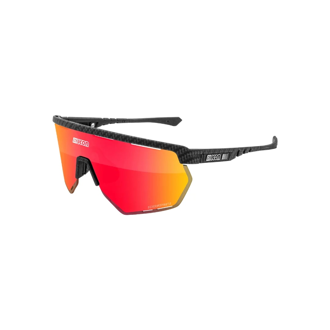 Lentes Scicon Aerowing Carbon Matt / Multimirror Red