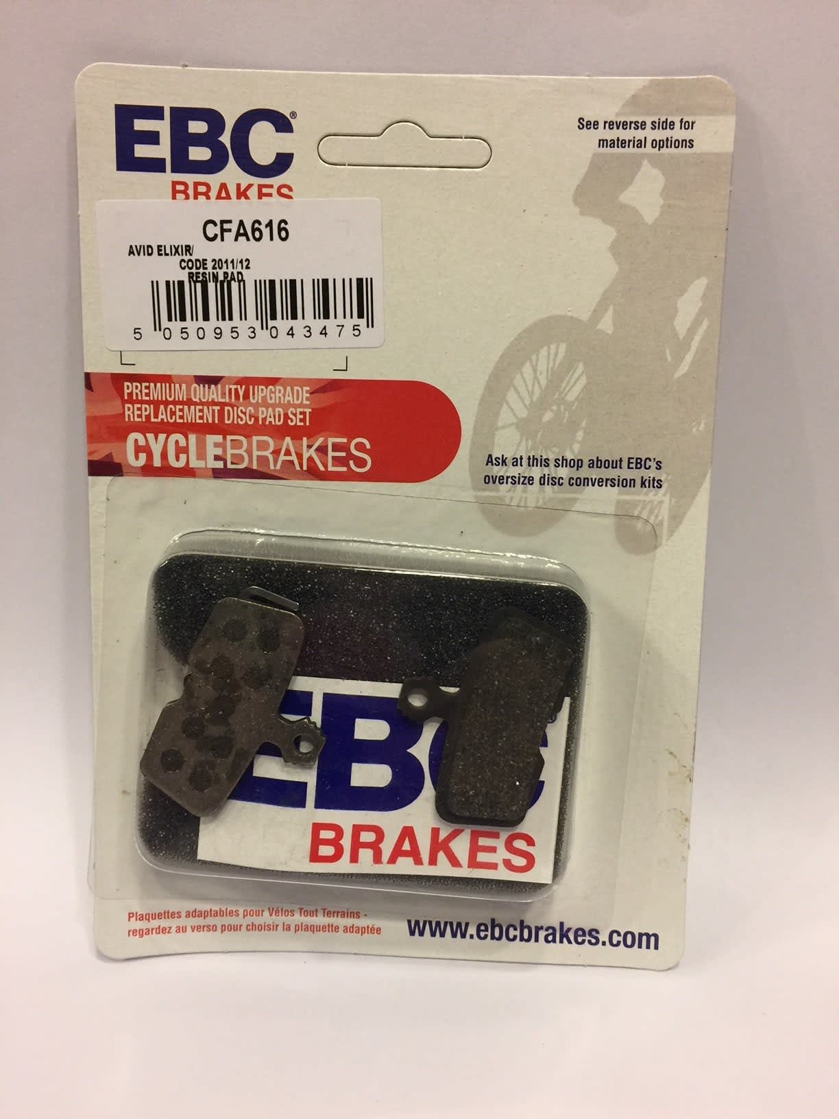 Pastilla de Freno EBC Green Code R, Code RSC