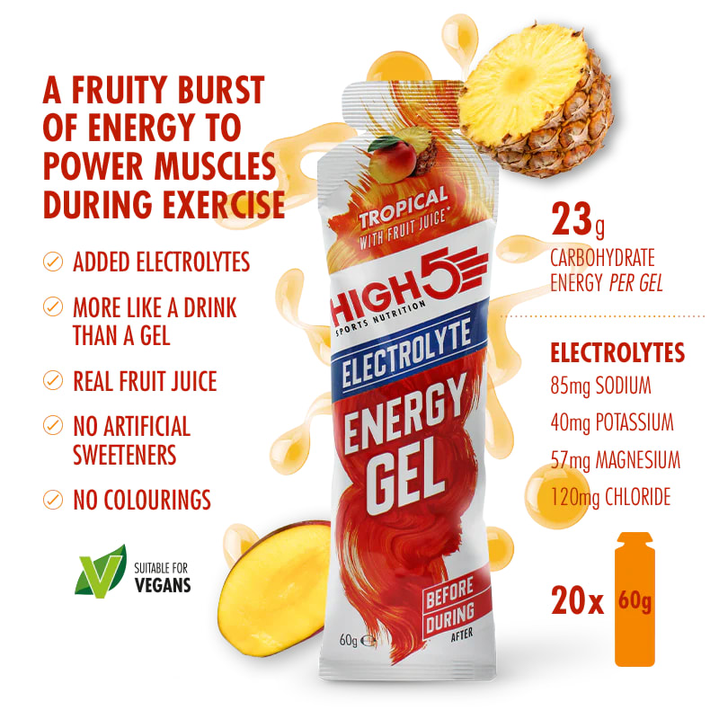 Energy Gel Electrolyte Tropical