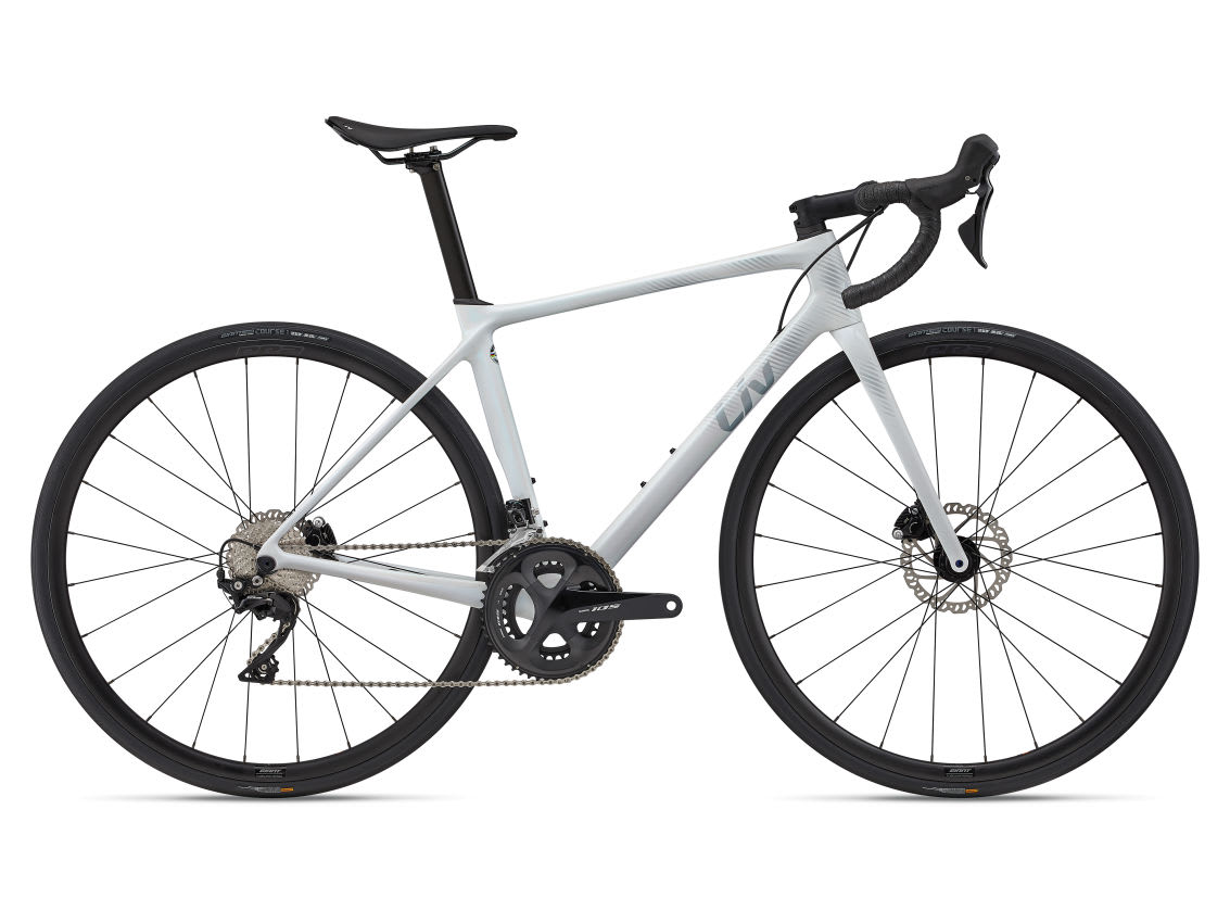 Liv Langma Advanced 2 Disc QOM Unicon White S