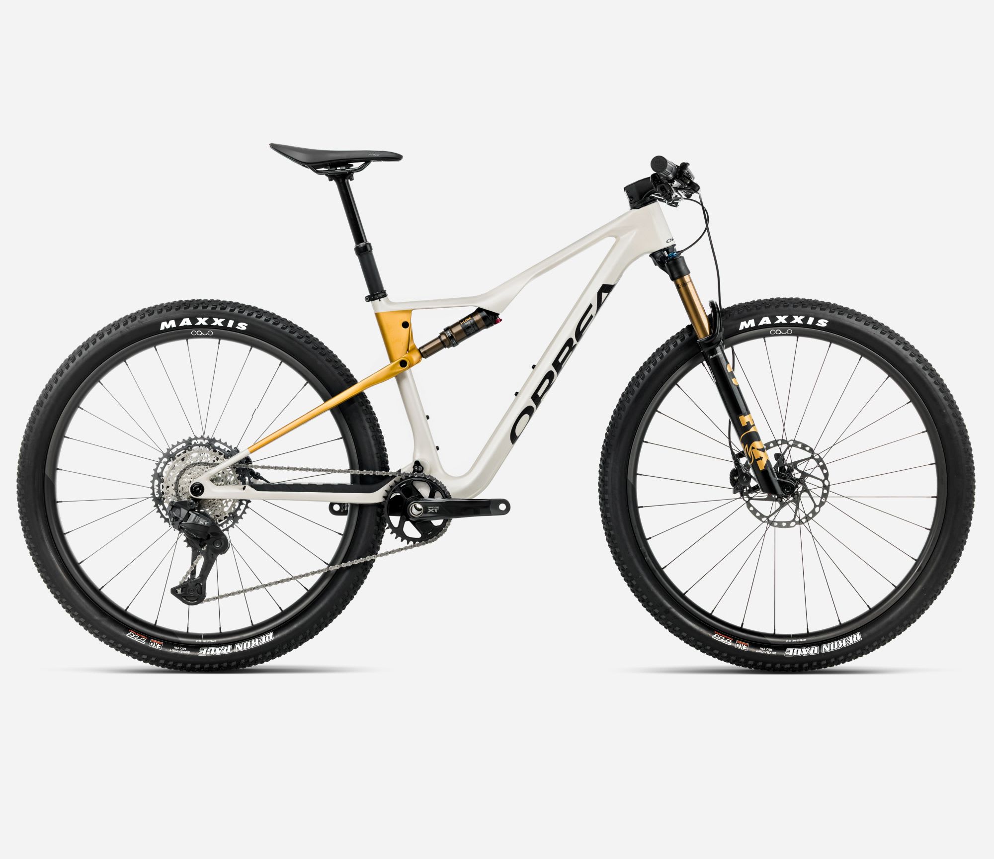 Orbea Oiz M10 Ivory White (Gloss) - Bumblebee Yellow (Matt) S