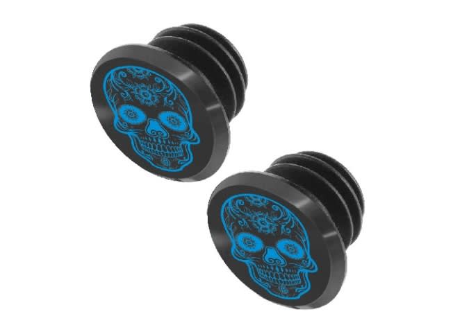 Tapas para puño skull Naranjo
