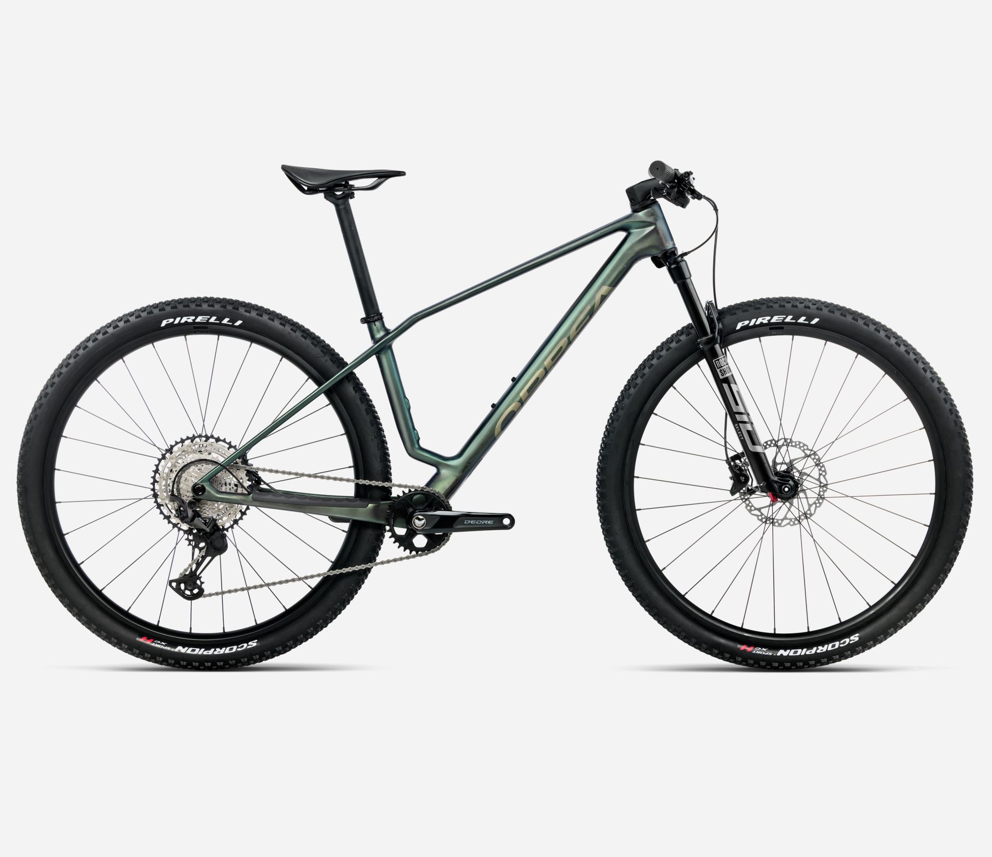 Orbea Alma M30 Seaweed Carbon View (Matt-Gloss) M