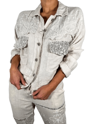 CHAQUETA LINO EMILIE