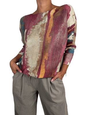 SWEATER METALIZADO ELARA