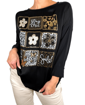 POLERA SATINADA LUCREZIA