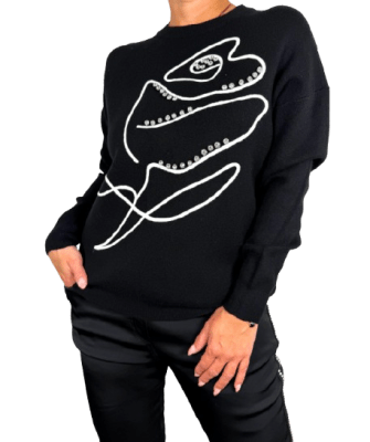 SWEATER BRILLOS MARINA