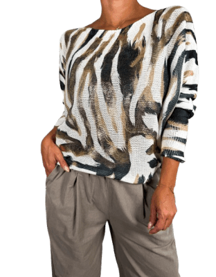 SWEATER METALIZADO AMARA