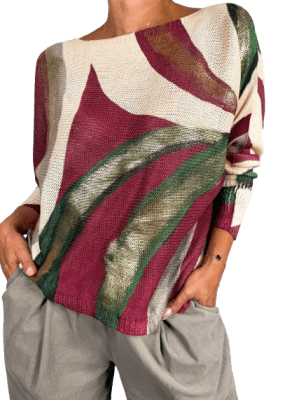 SWEATER METALIZADO CLARIBEL