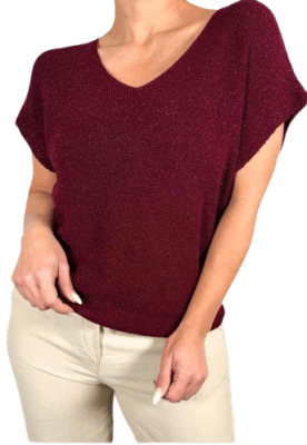 BLUSÓN HILO LUREX ZARA1