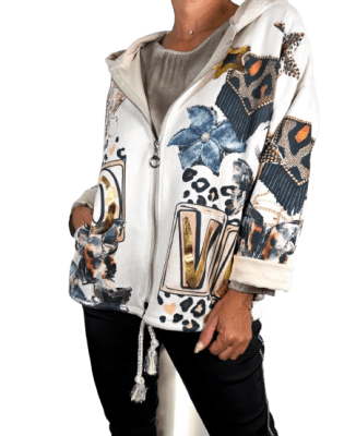 CHAQUETA ESTAMPADA IRENE