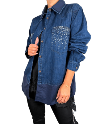 CAMISA STRASS IRIS