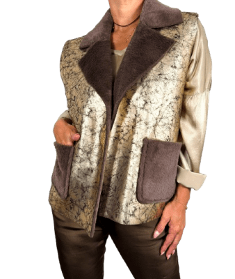 CHAQUETA METALIZADA MAIRA