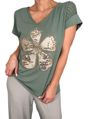POLERA BRILLOS CLARISE