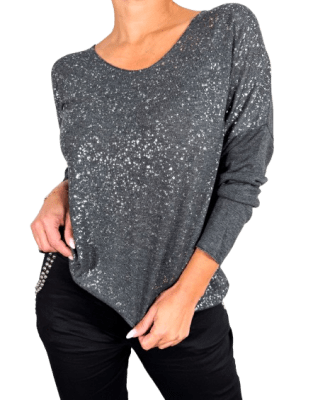 POLERA METALIZADA JIMENA