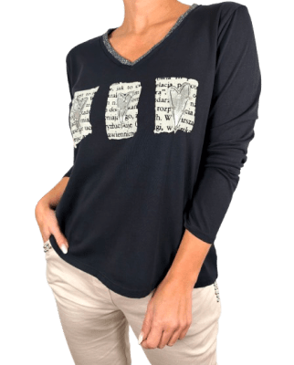 POLERA METALIZADA PAULINA