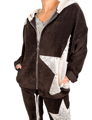 CHAQUETA BRILLOS STELLA