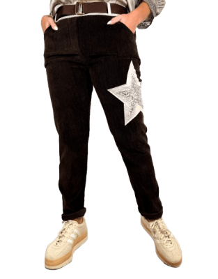 JOGGER BRILLOS STELLA