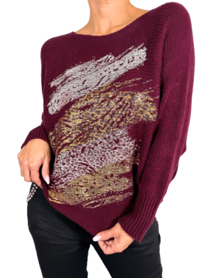 SWEATER METALIZADO AKIRA