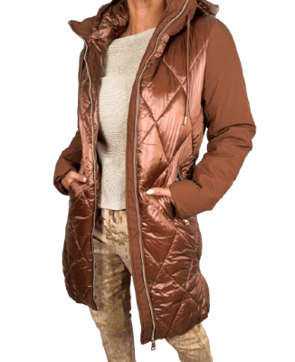 PARKA METALIZADA GISELLA