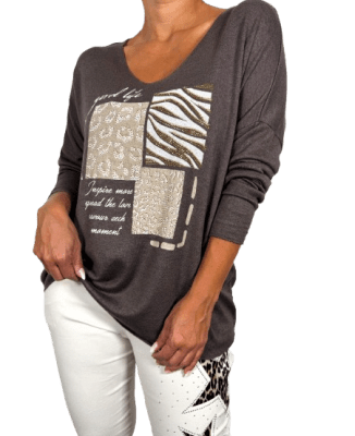 SWEATER STRASS DELIA