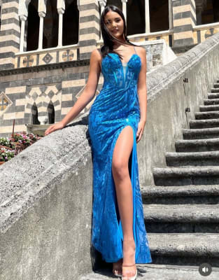 VESTIDO LARGO F00121