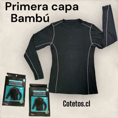 Camiseta Primera Capa Bambú Hombre1