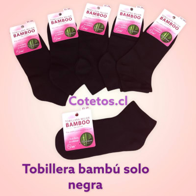 Tobillera Bambú Mujer Lisa1