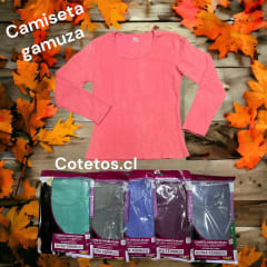 Camiseta de Gamuza Ultra térmica