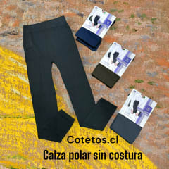 Calza De Polar Sin Costura