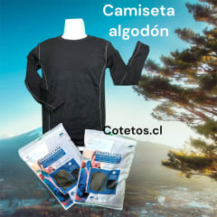 Camiseta Primera Capa Algodón Hombre