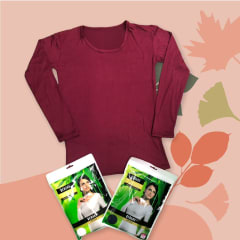 Camiseta De Bambú Cuello Redondo