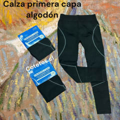 Calza Primera Capa Algodón Hombre