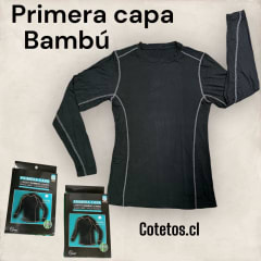 Camiseta Primera Capa Bambú Hombre