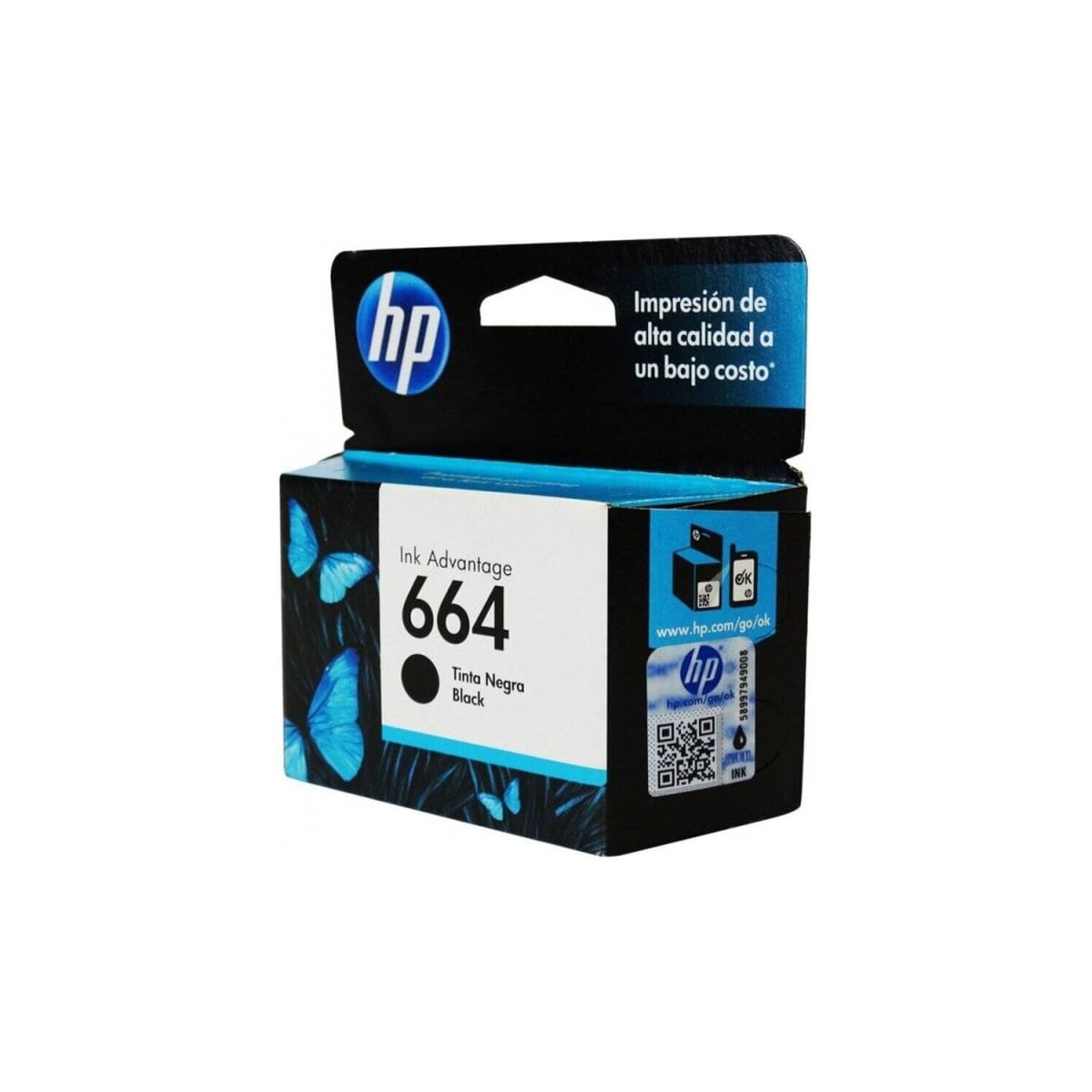 TINTA HP 664 NEGRO | CELECOM