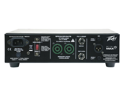 Cabezal de Bajo MInimax Peavey | centralmusic