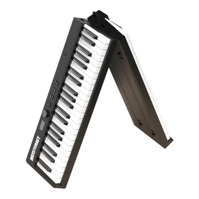 Meistehaft Euro-8600 Piano digital 88 notas portatil negro c/funda