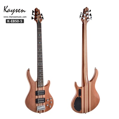 KAYSEN BK5 Bajo Eléctrico 5 cuerdas Activo - Natural 