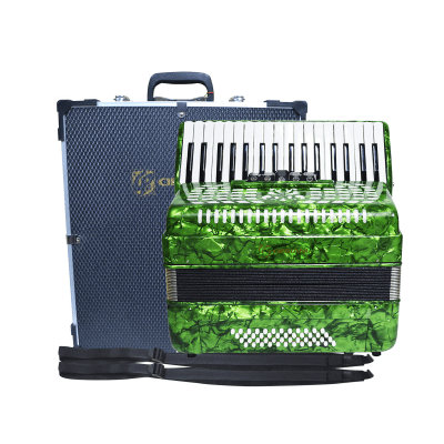 Acordeón 5 registros 48 bajos CIPRIANI Verde