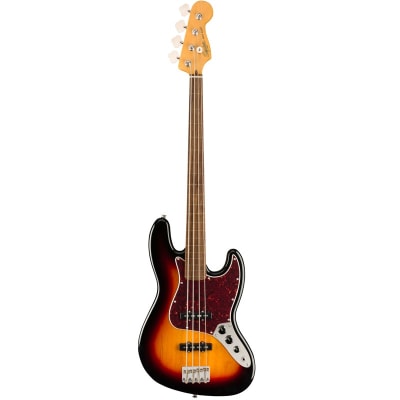 Bajo 4 Cuerdas Fretless Squier Jazz Bass