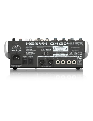 Mezclador 8 Canales QX1204USB Behringer
