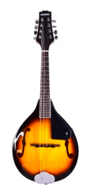 Meistehaft Mandolina Sunburst Schumann C/funda