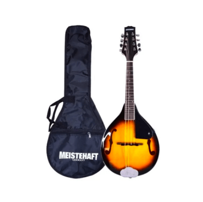 Meistehaft Mandolina Sunburst Schumann C/funda