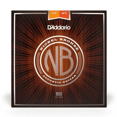 Daddario NB1047 Cuerdas Para Guitarra Acústica , 010-047