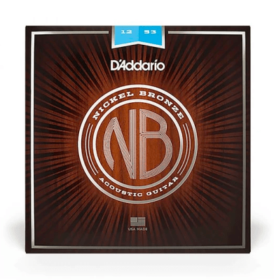 Daddario NB1253 Cuerdas Guitarra Acústica, 012-053