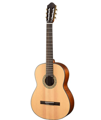 Walden N550E Natura - Guitarra clásica eléctroacustica de nylon