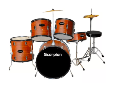 SCORPION BSC405NT Bateria Acustica 5 piezas