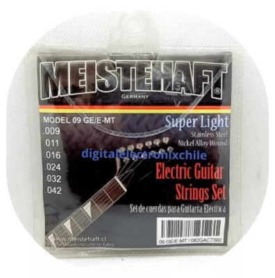 Meistehaft 09GE/E-MT Set de cuerdas guitarra eléctrica